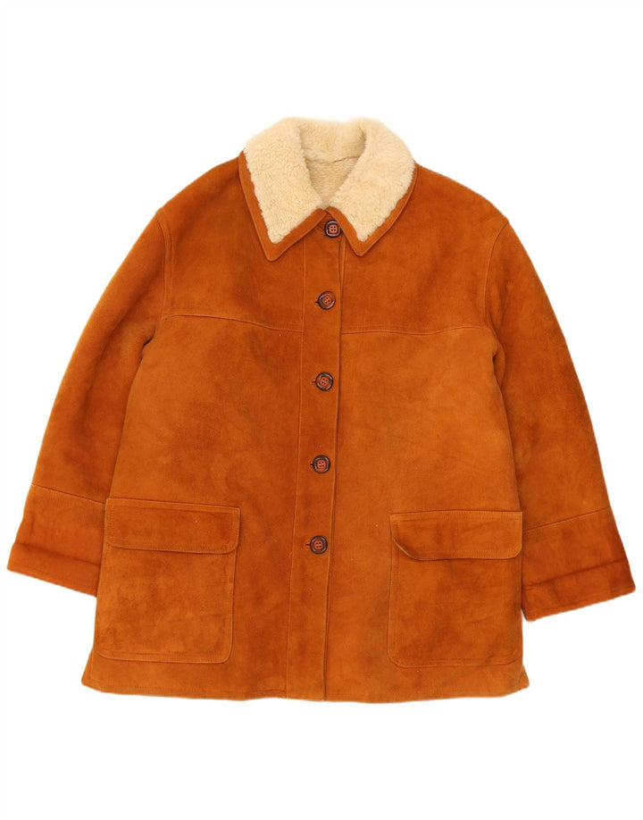 Giacca in shearling da donna Fibok IT 44 Marrone medio