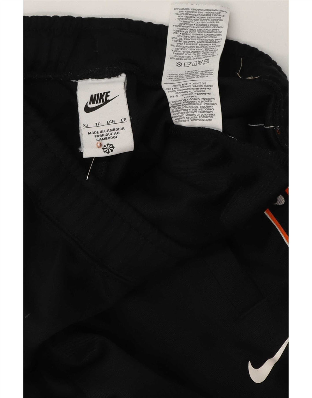 Pantaloni da tuta grafica da uomo Nike Joggers XS poliestere nero