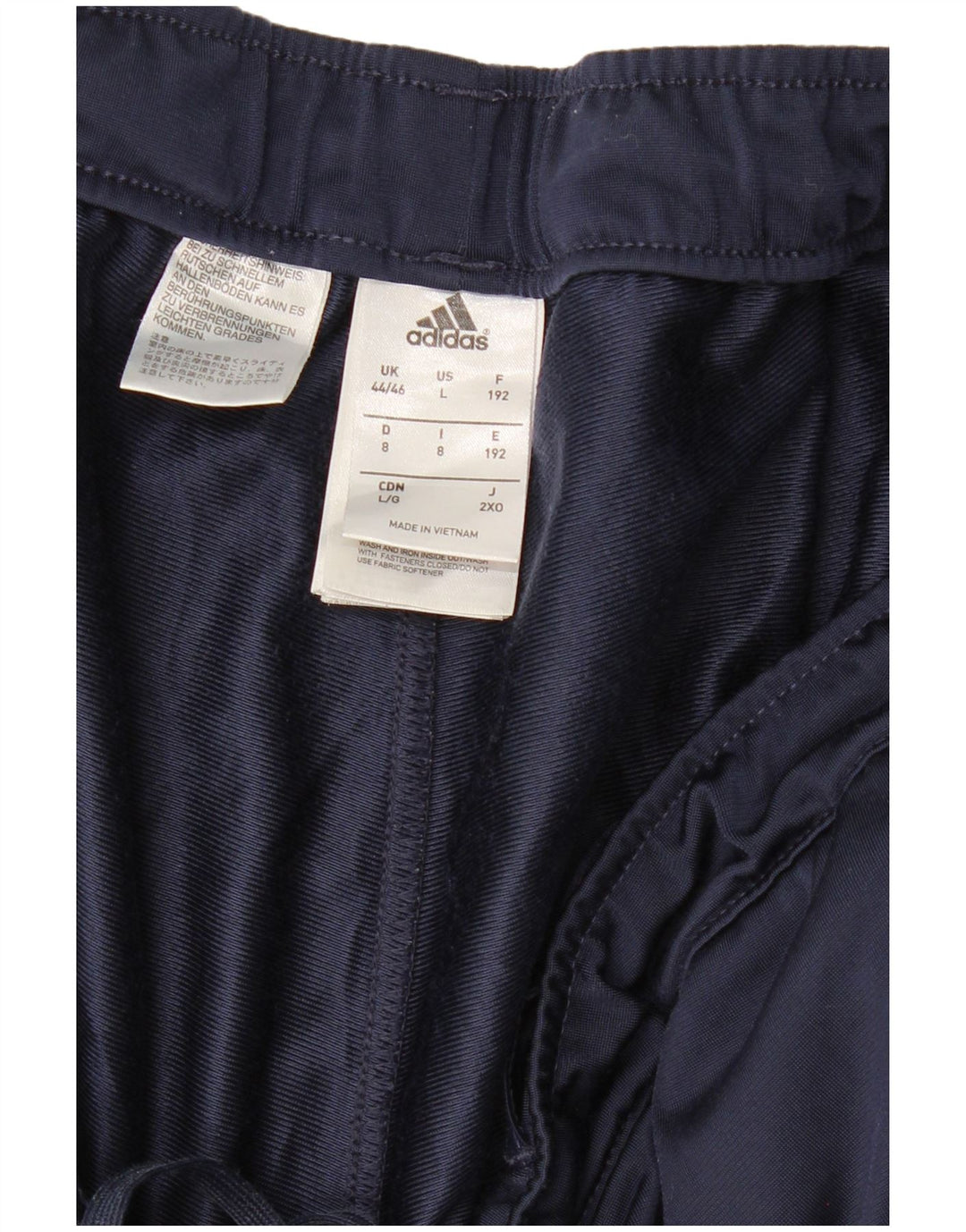 Pantaloni da tuta da uomo ADIDAS Joggers UK 44/46 Large W36 L32 Blu navy
