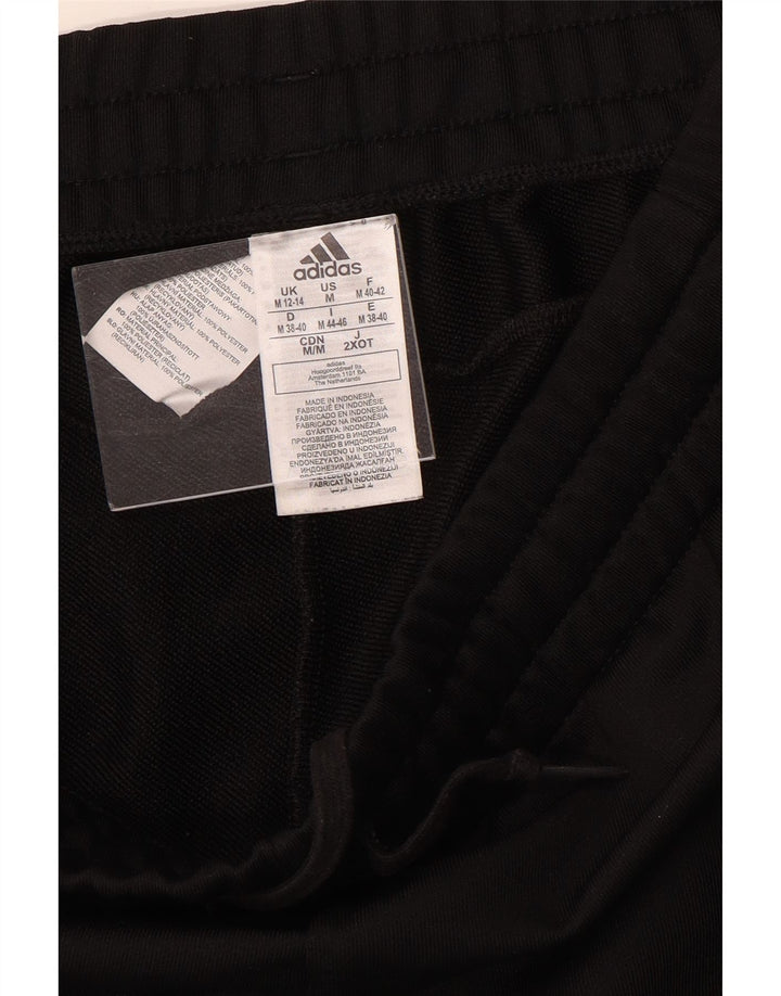 Pantaloni da tuta da donna Adidas Joggers UK 12/14 Medium Nero Poliestere