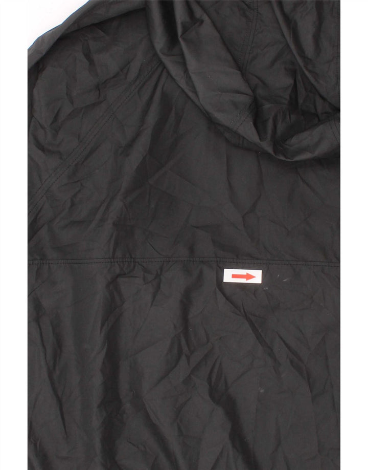 Giacca antipioggia Under Armour da bambino, anorak con cappuccio, 7-8 anni, piccola in poliestere nero
