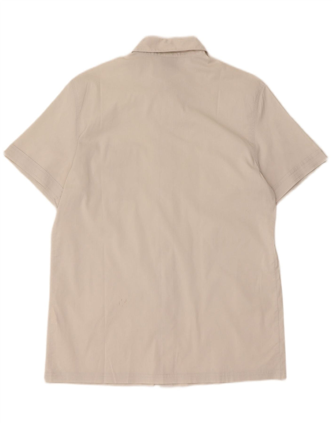 Camicia Uomo Trussardi Jeans Manica Corta Cotone Bianco Medio