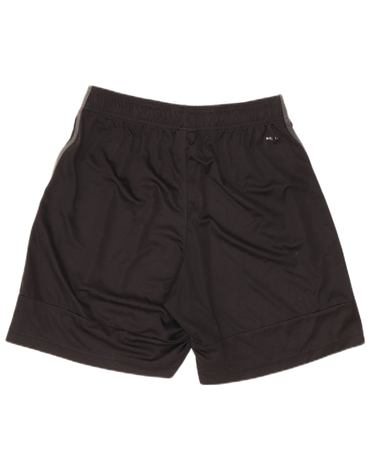 Pantaloncini sportivi da uomo Adidas medi sportivi in poliestere nero