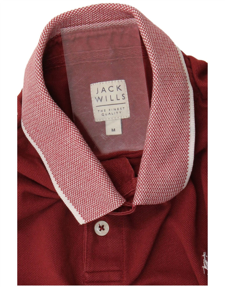 Polo da rugby da uomo JACK WILLS bordeaux medio