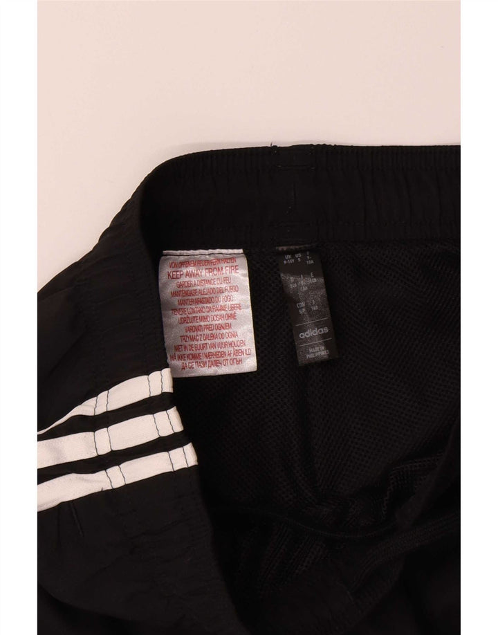 Pantaloncini sportivi Adidas da ragazzo 9-10 anni in poliestere nero