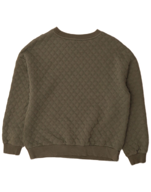 Felpa oversize da donna Marks & Spencer UK 12 medio cachi