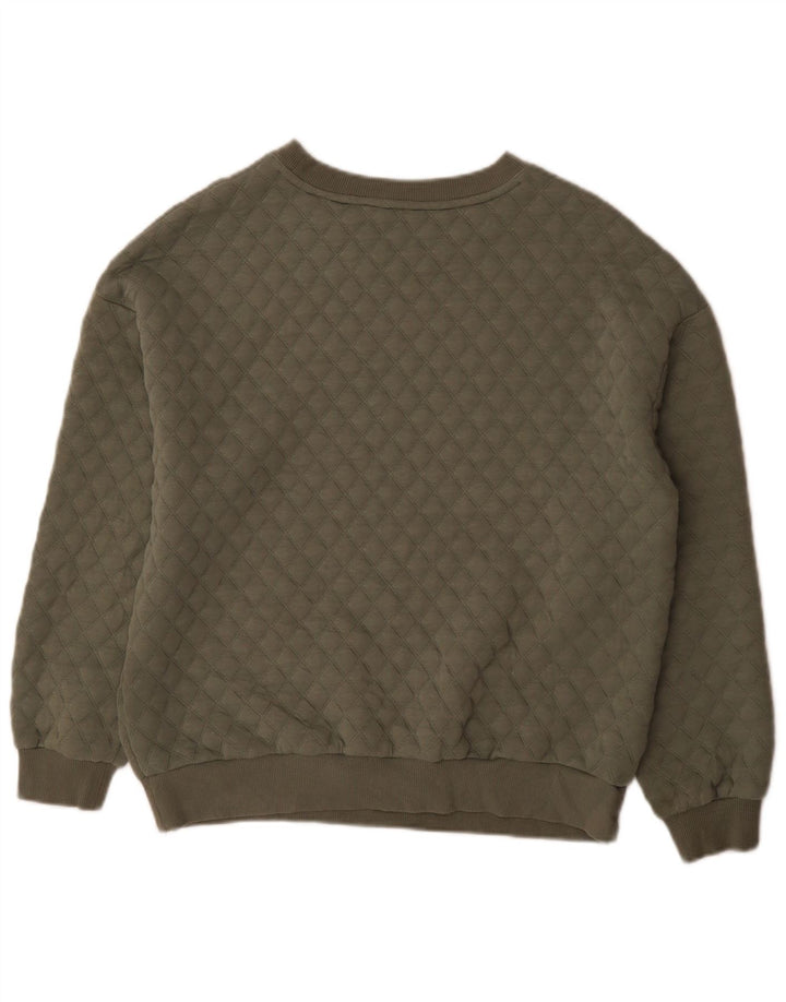 Felpa oversize da donna Marks & Spencer UK 12 medio cachi