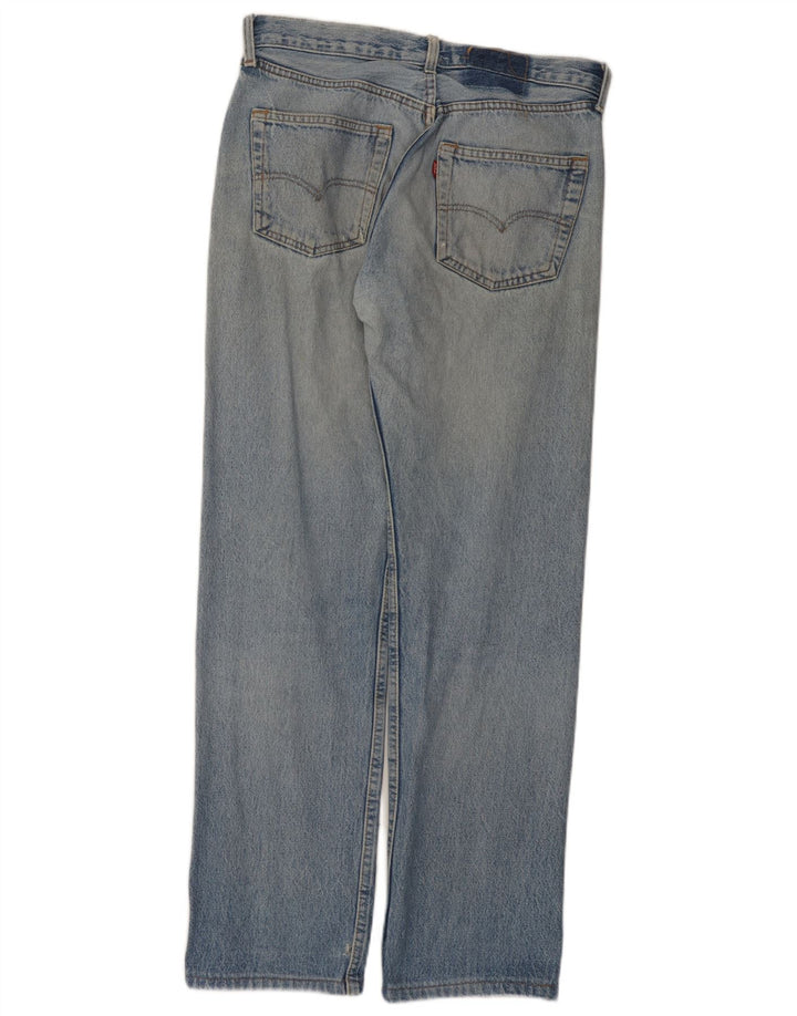 Jeans dritti Levi's 501 da donna W34 L31 cotone blu