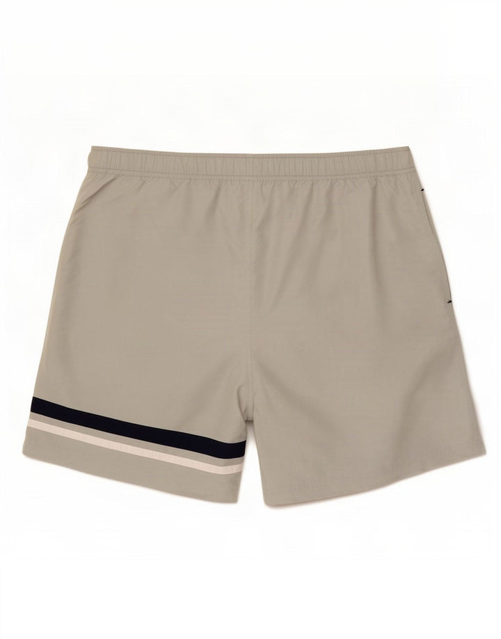 Pantaloncini da bagno Fila da uomo XL in poliestere color block grigio