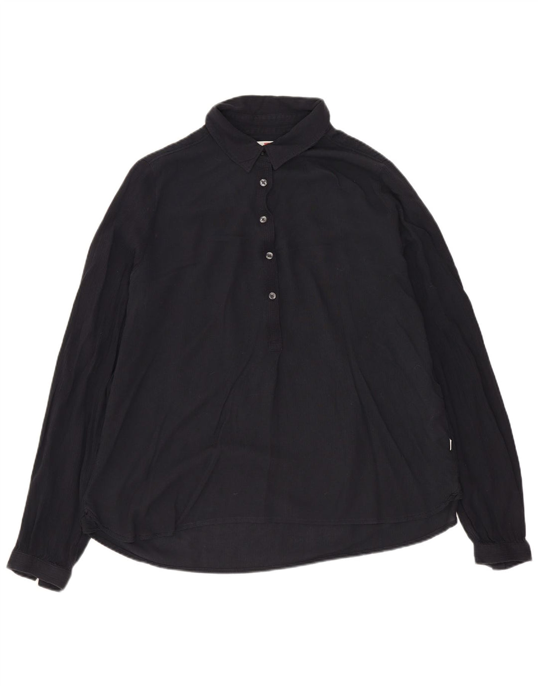 Camicia pullover oversize da donna LEVI'S UK 10 piccola nera