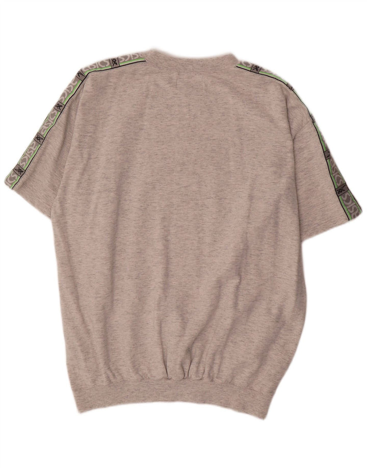 T-shirt grafica ASICS da uomo XL grigia