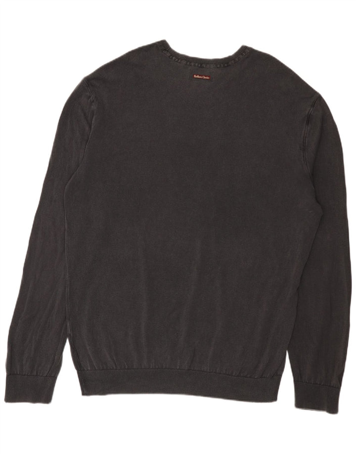Maglione maglione girocollo da uomo Marlboro Classics 3XL Grigio