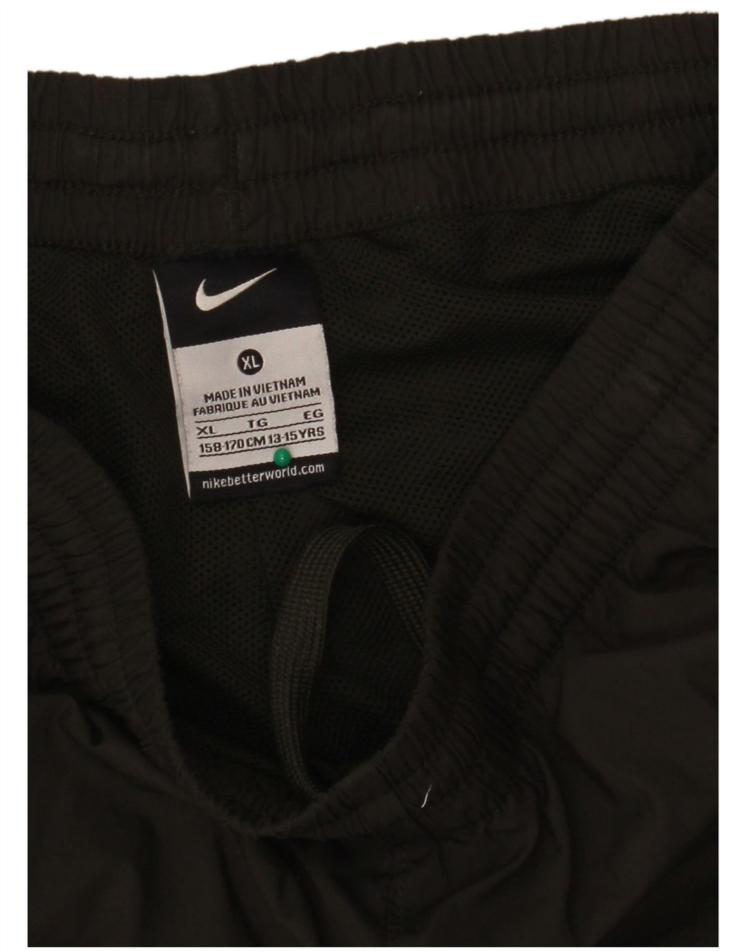 Pantaloni della tuta da ragazzo Nike 13-14 anni XL Poliestere color block kaki