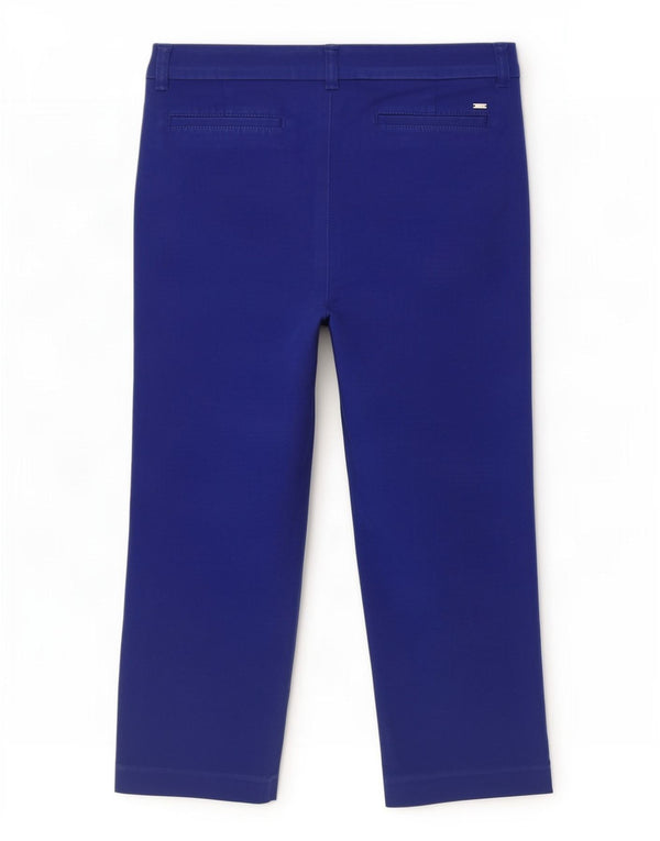 Pantaloni Capri dritti da donna Tommy Hilfiger US 12 Large W34 L22 Blu