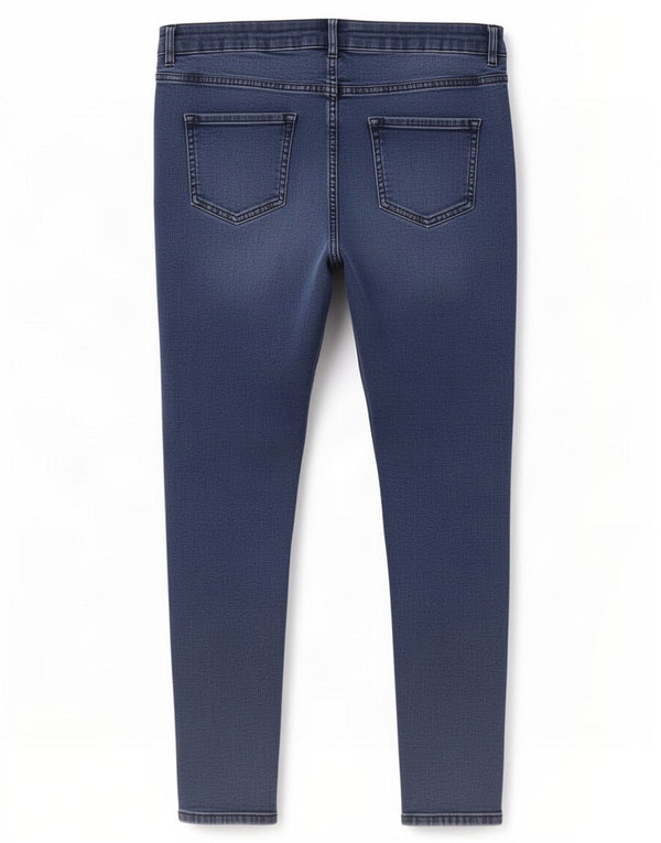Jeans skinny Marks & Spencer da donna The Ivy UK 18 XL W36 L29 Blu navy