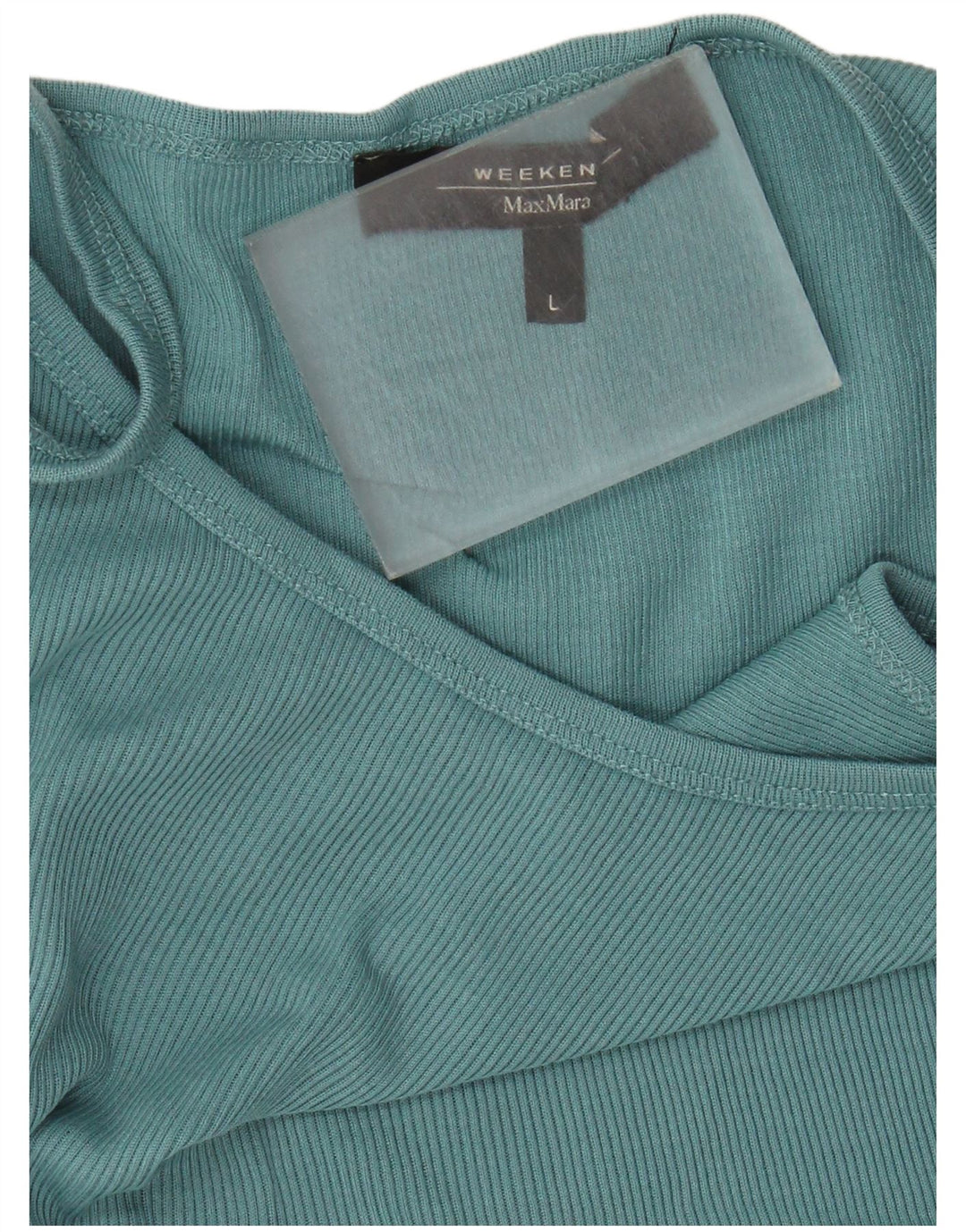 Top corto da donna Max Mara per il fine settimana UK 14 grande blu