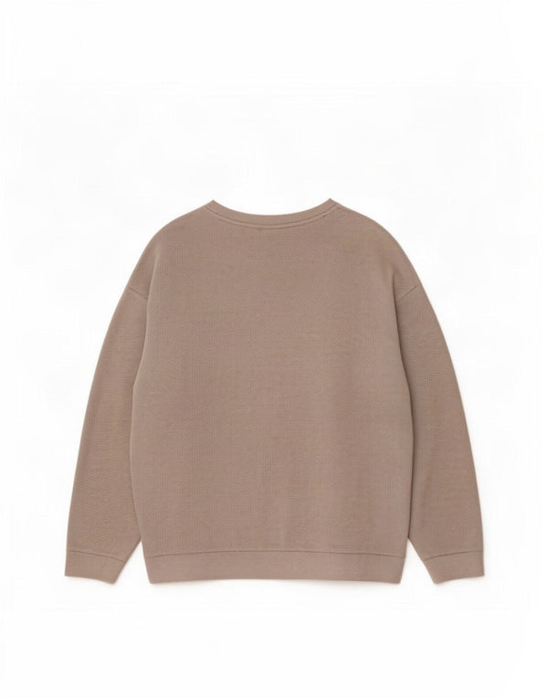 Felpa grafica da donna Adidas maglione UK 14 grande grigio
