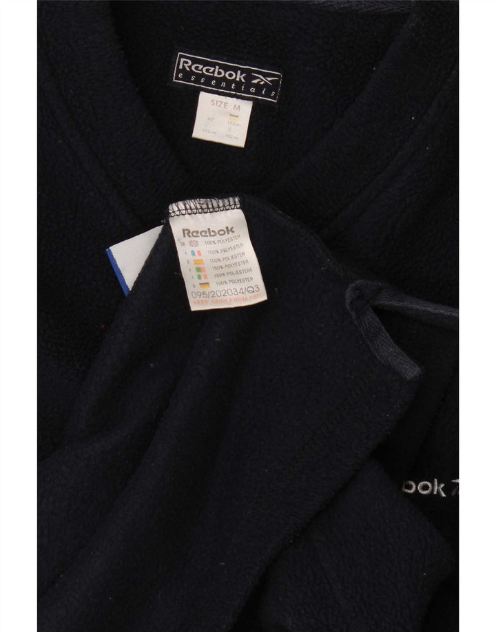 Maglione in pile da uomo Reebok medio blu navy in poliestere