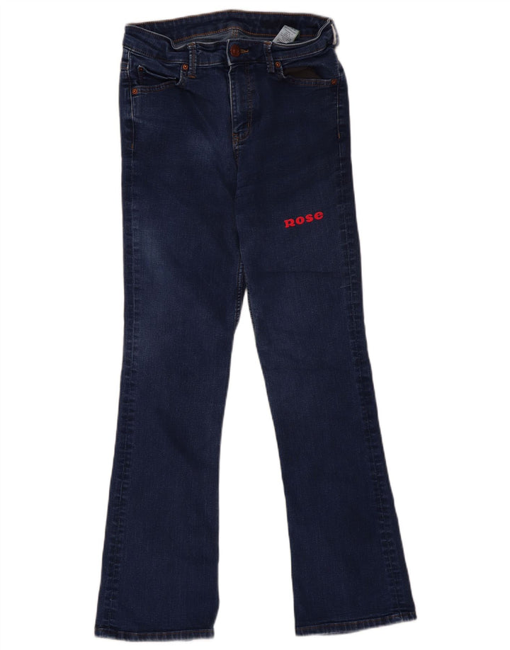 Jeans Bootcut Rose Marks & Spencer da donna UK 12 Medio W32 L29 Cotone blu