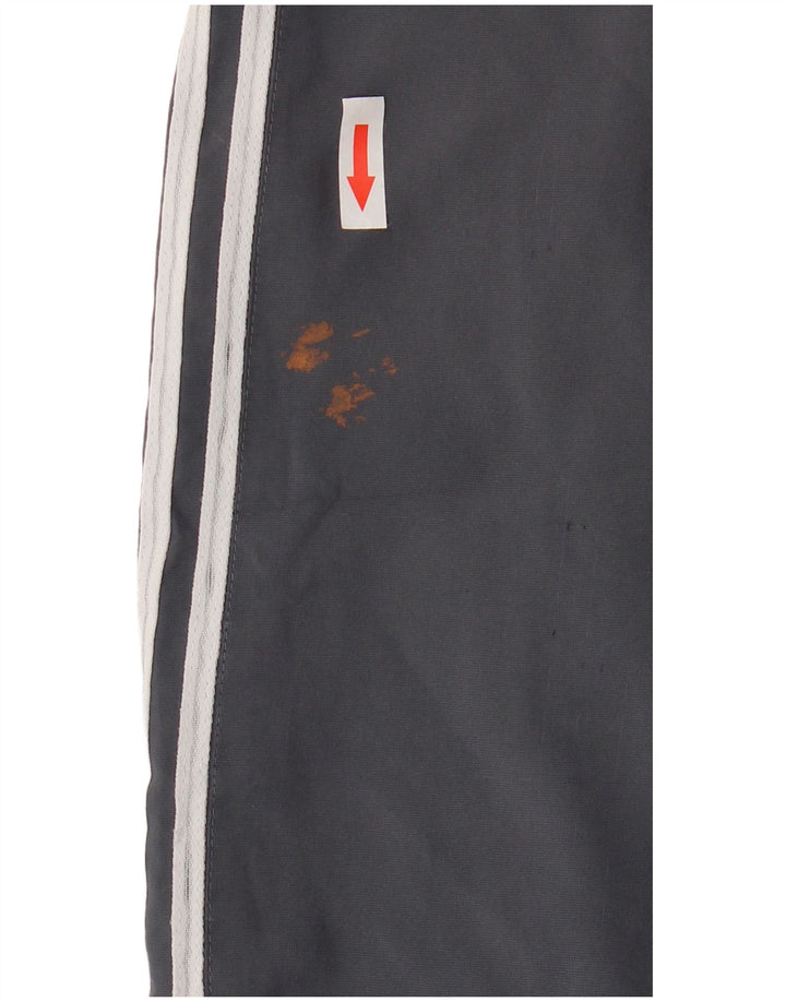 Pantaloni Capri dritti da donna Adidas UK 16 Large Blu Navy Poliestere