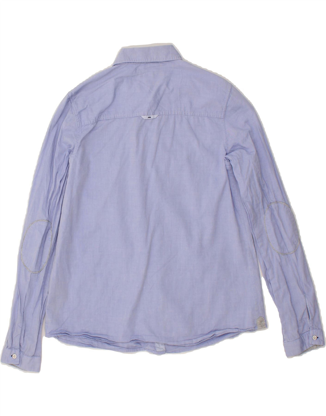 MASSIMO DUTTI Girls Shirt 13-14 Years Blue Cotton Vintage Massimo Dutti and Second-Hand Massimo Dutti from Messina Hembry 