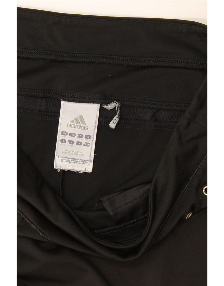 Pantaloni della tuta da donna Adidas Climacool UK 16 Large Nero Poliestere