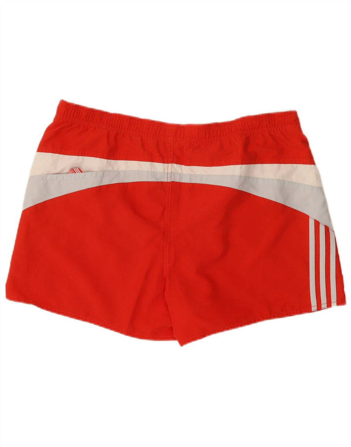 Pantaloncini sportivi Adidas da uomo grandi color rosso