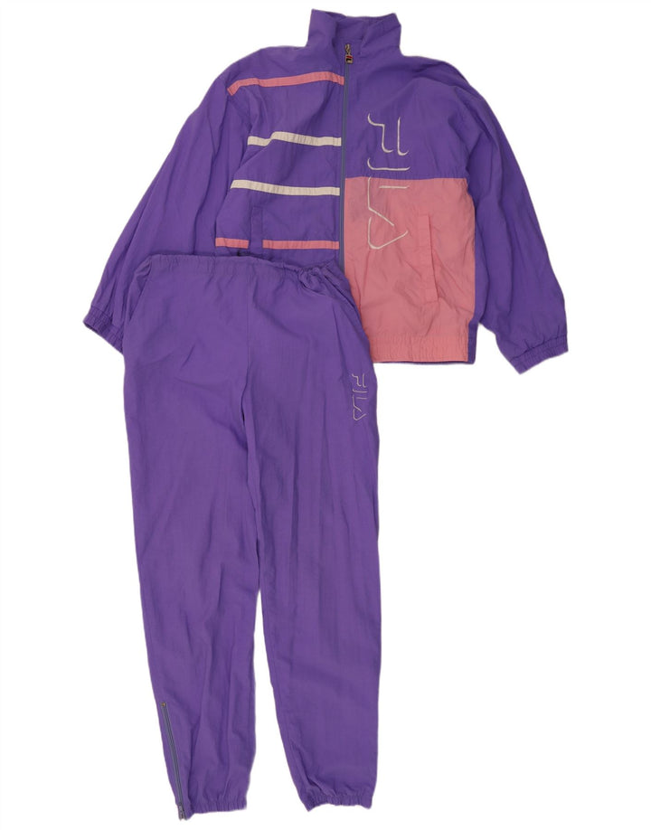 Tuta intera da donna Fila Graphic IT 42 Medium Purple Colourblock
