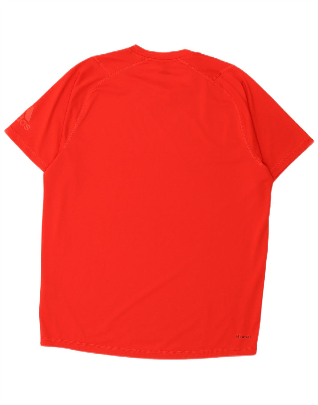 T-shirt grafica Adidas Aeroready da uomo, grande, in poliestere rosso