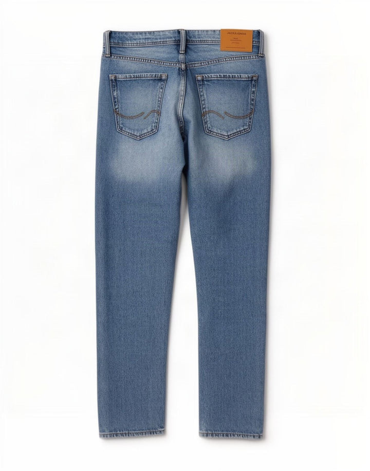 Jeans dritti Chris da uomo Jack & Jones W30 L32 cotone blu