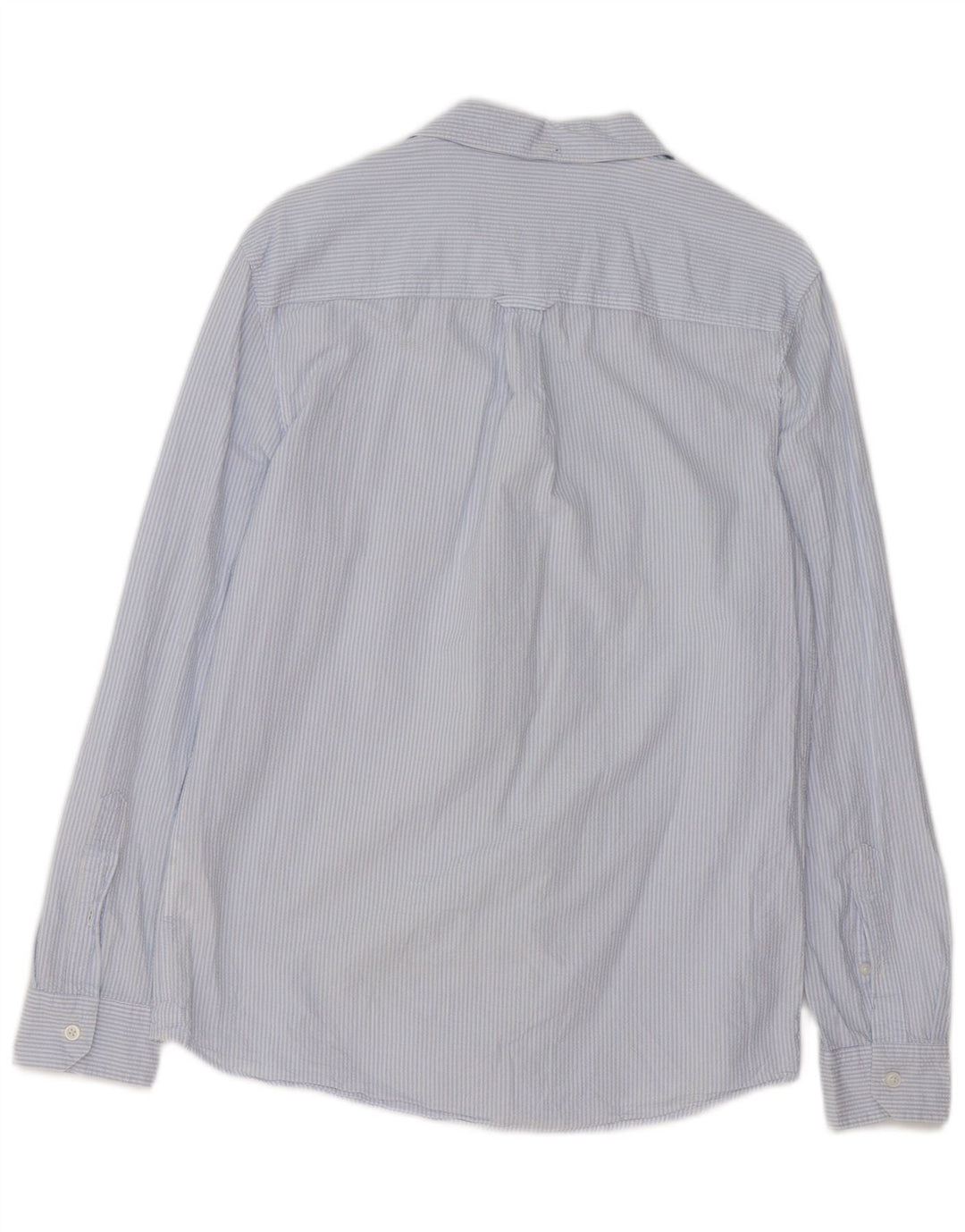 Camicia da uomo classica Jack Wills in cotone gessato blu medio