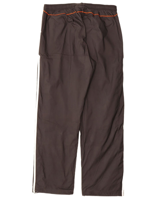Pantaloni da tuta da uomo Adidas Large neri in poliestere