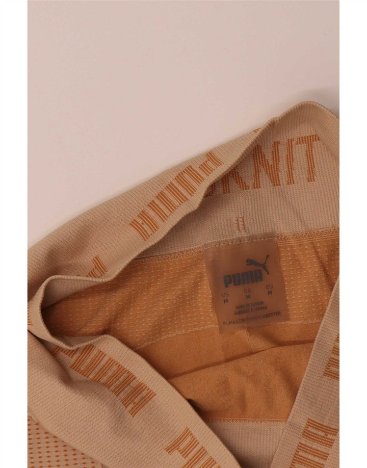 Leggings grafici da donna Puma UK 12 Beige medio