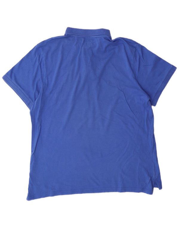 Polo NIKE da uomo XL in cotone blu