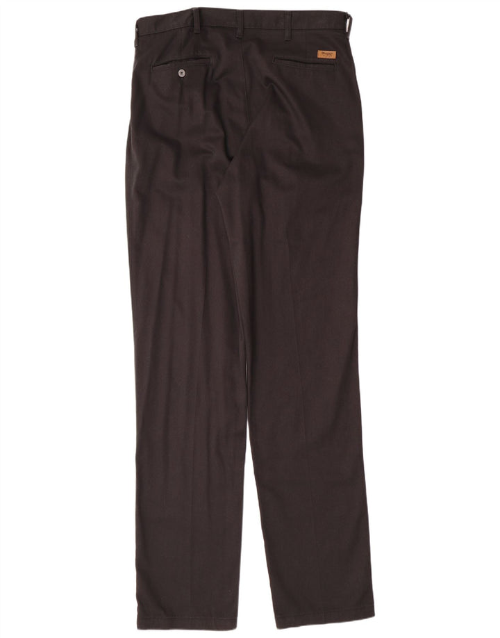 Pantaloni chino con pegging Riata da uomo WRANGLER W36 L38 cotone nero