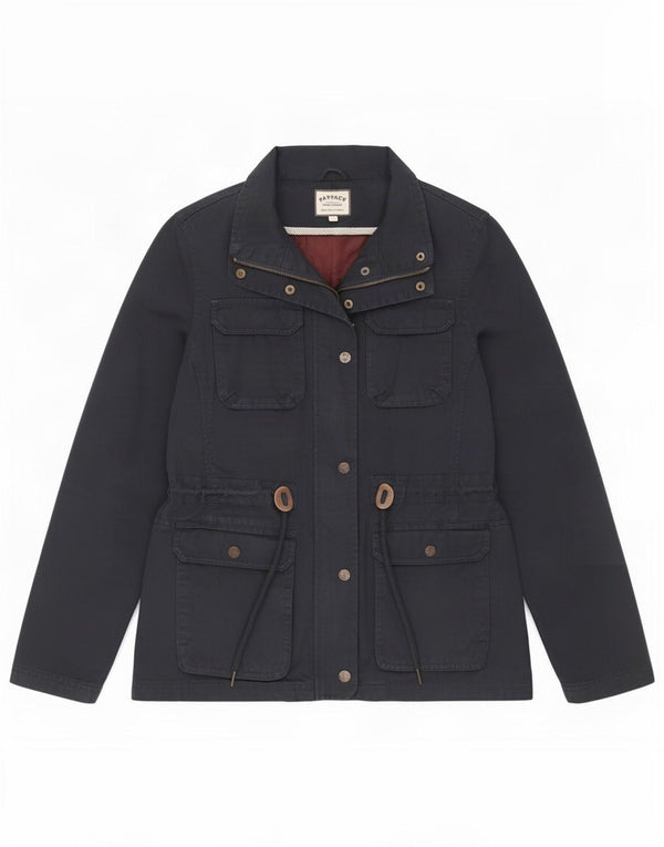 Giacca utility da donna Fat Face UK 10 piccola in cotone blu navy