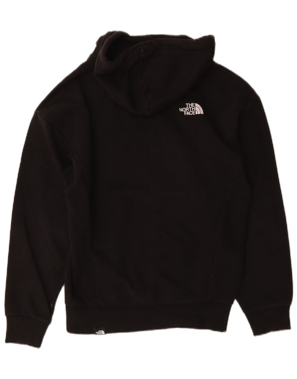 Felpa con cappuccio grafica da donna The North Face UK 10 piccola in cotone nero