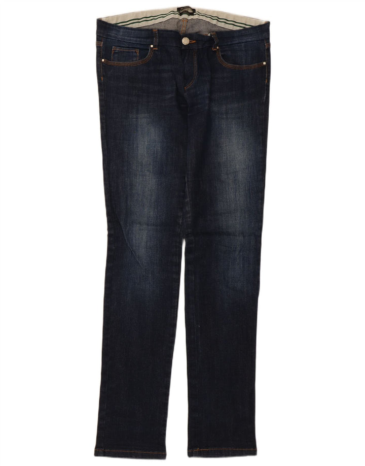 Jeans slim da donna Massimo Dutti W30 L31 Blu navy