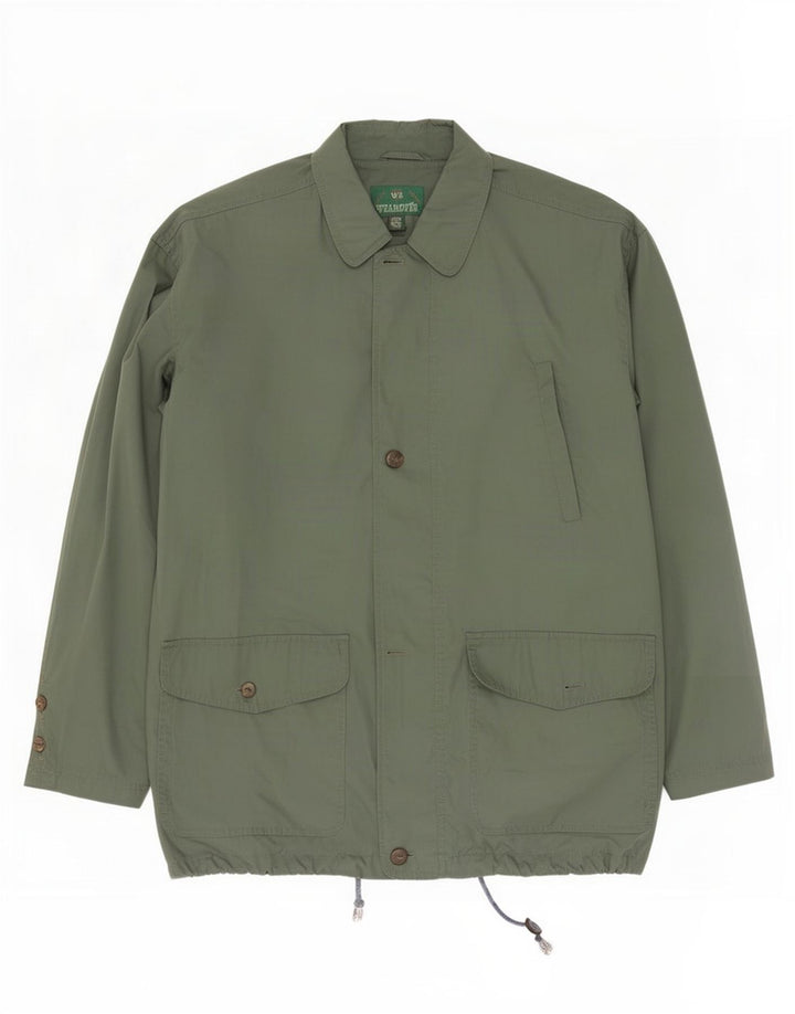 Giacca antipioggia da uomo Wear Over UK 42 XL Verde