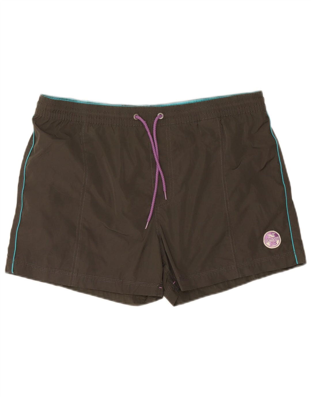 Pantaloncini da bagno da uomo North Sails grandi in poliestere verde