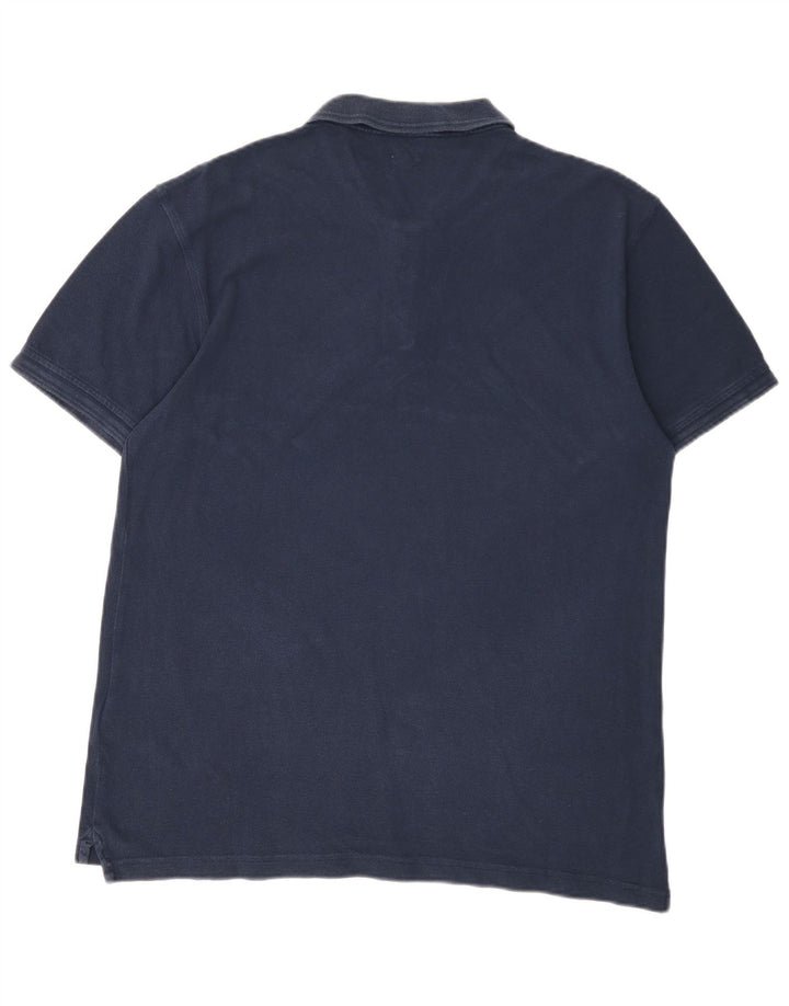 Polo Levi's da uomo grande in cotone blu navy