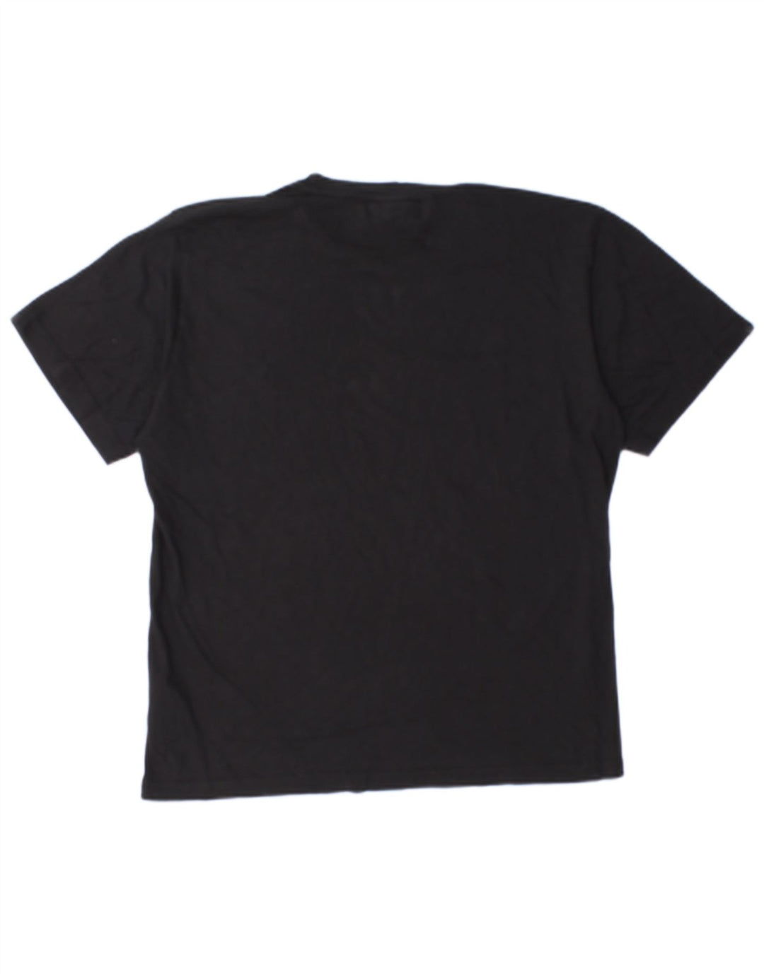 T-shirt da uomo Lotto Top Large in cotone nero