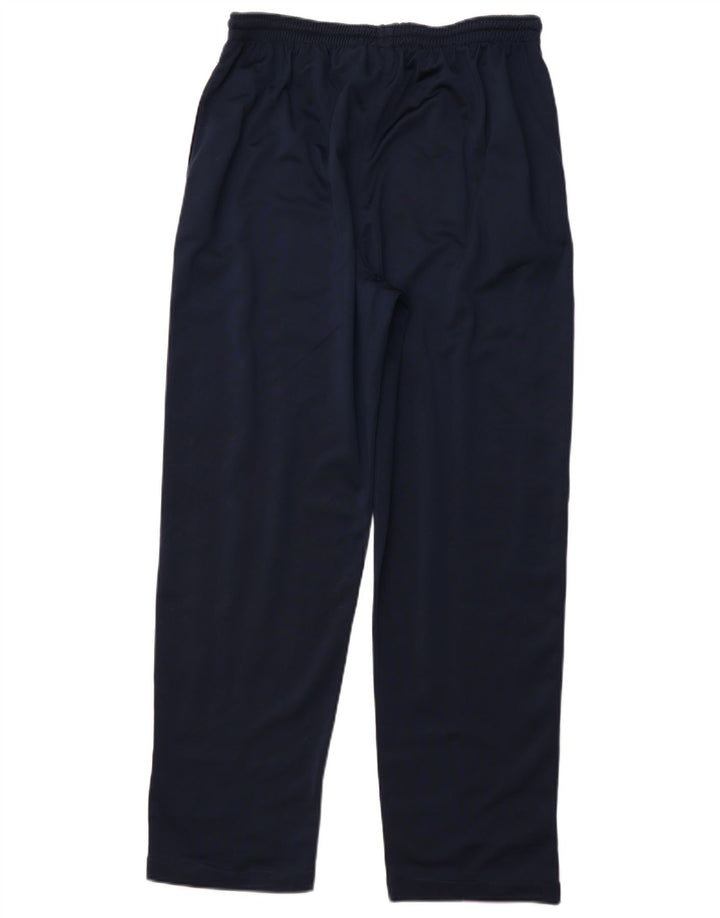 Pantaloni da tuta da uomo LOTTO UK 40/42 Large Blu Navy Colorblock