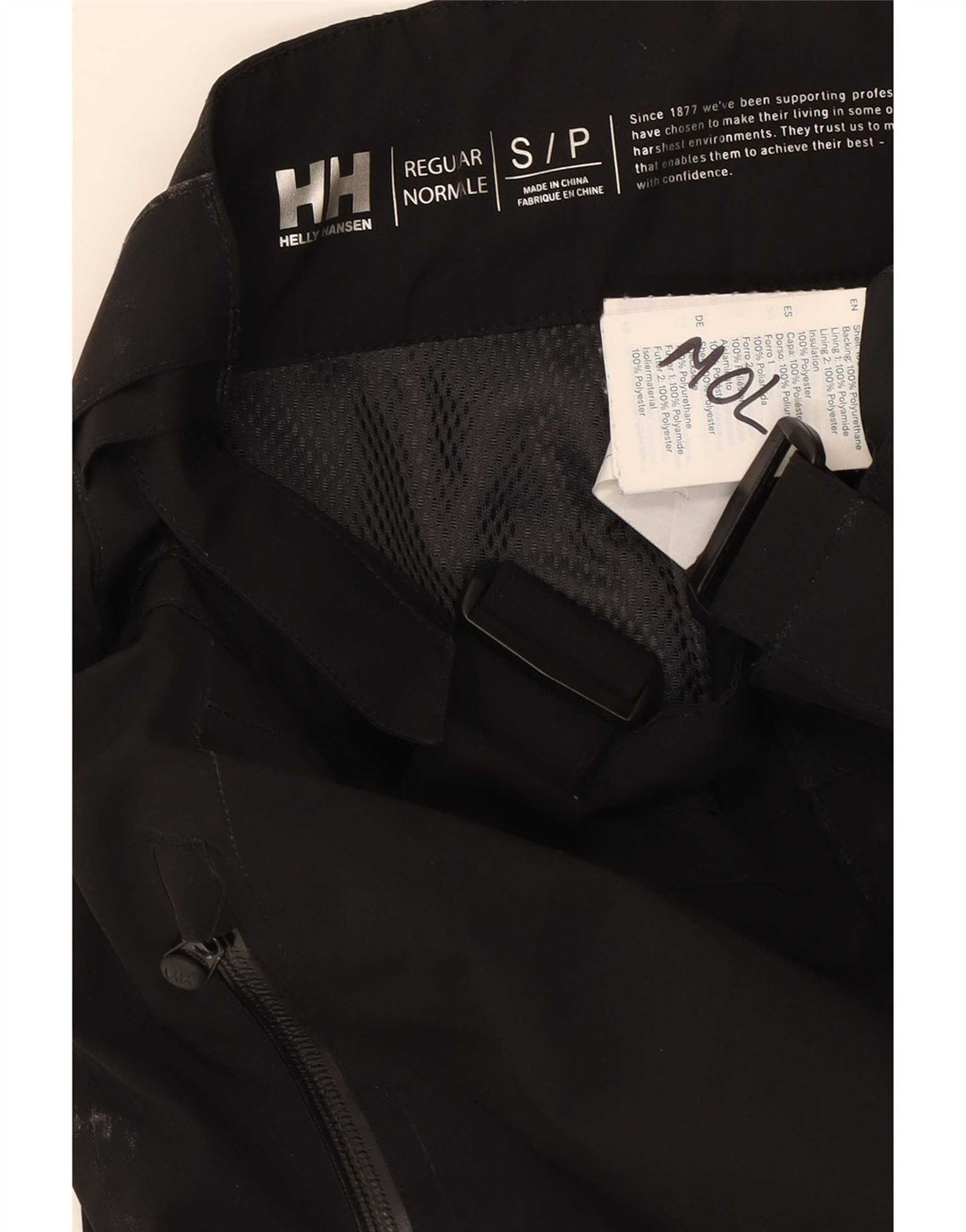 Pantaloni da sci da donna Helly Hansen UK 8 Small Poliestere nero