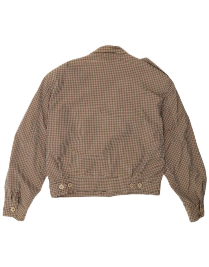 Giacca bomber da uomo Sportman UK 38 grigio medio a quadri