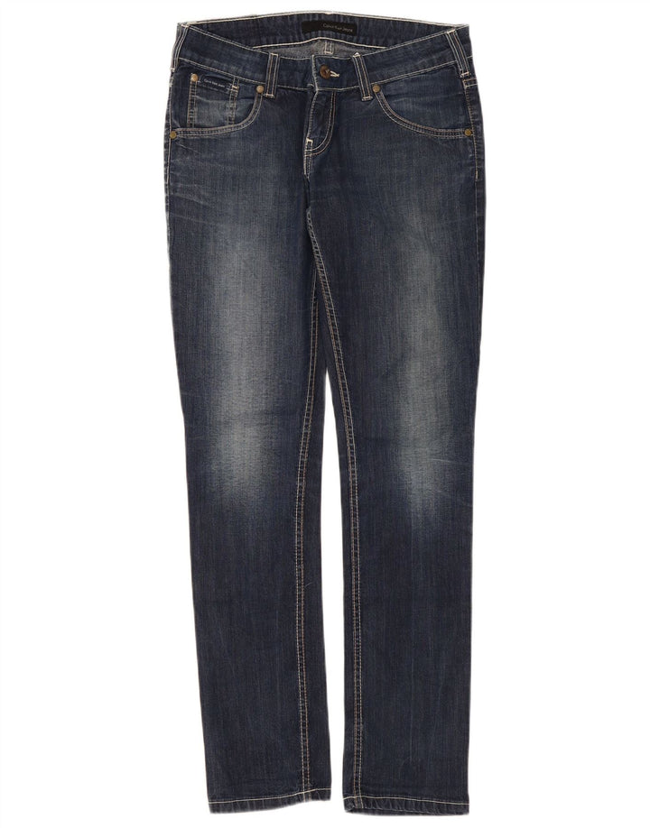 Jeans slim da donna Calvin Klein W29 L32 cotone blu