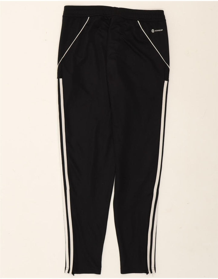 Pantaloni da tuta Adidas Aeroready Slim Fit da uomo in poliestere nero medio