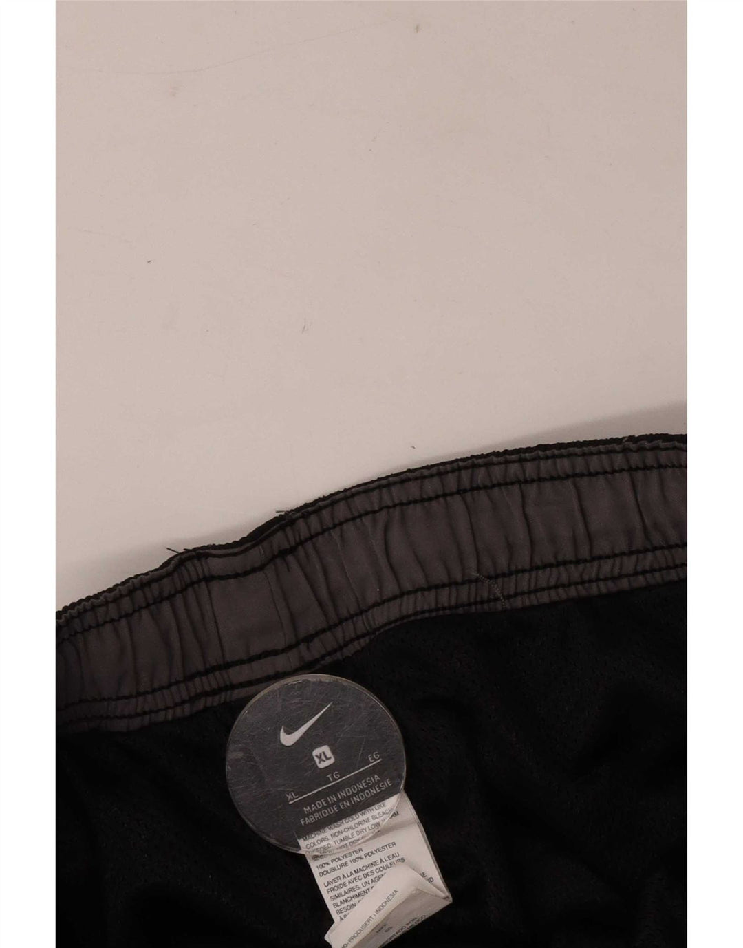 Pantaloncini sportivi Nike da uomo XL in poliestere nero