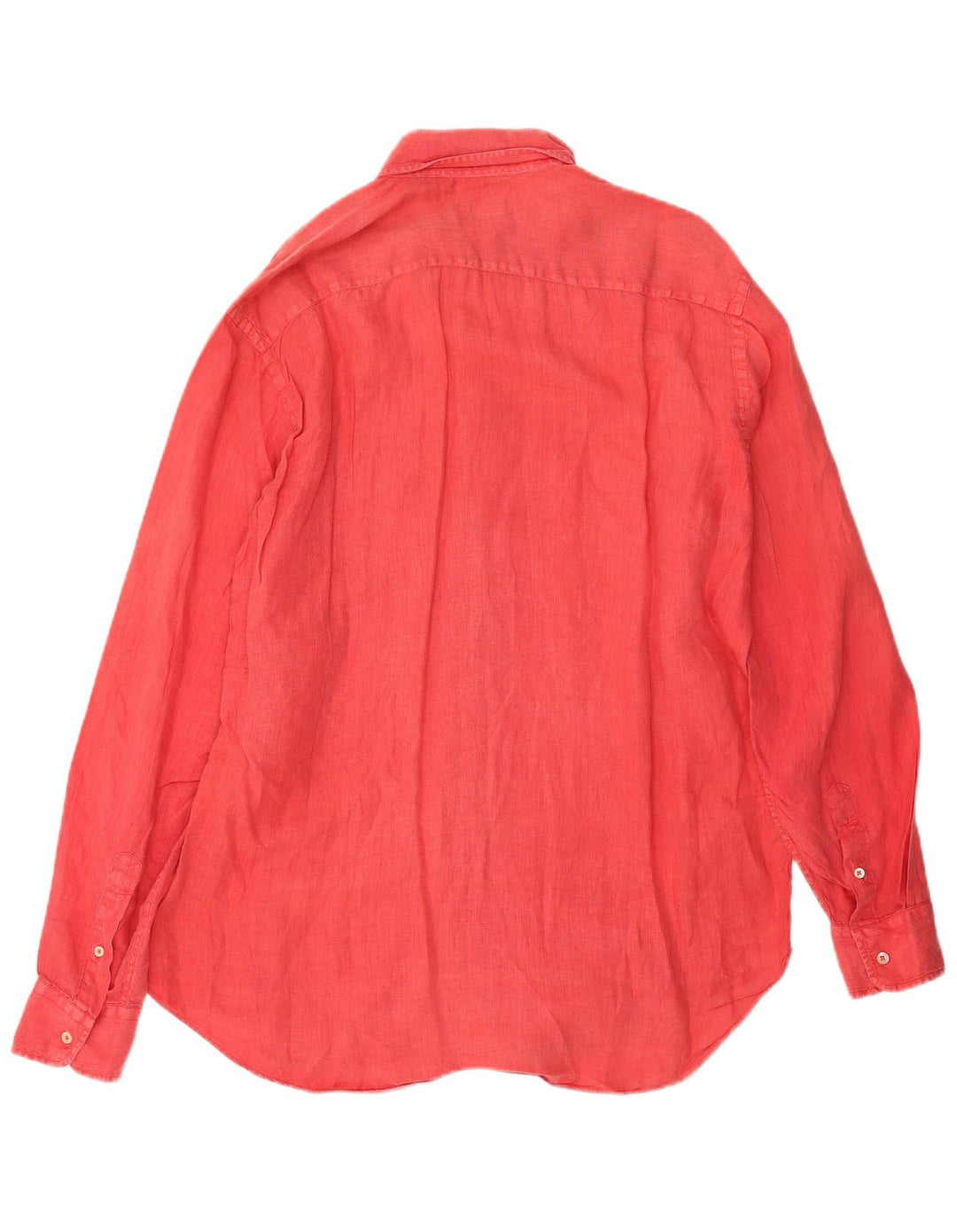 Camicia da uomo Fay taglia 41 16 grande lino rosso