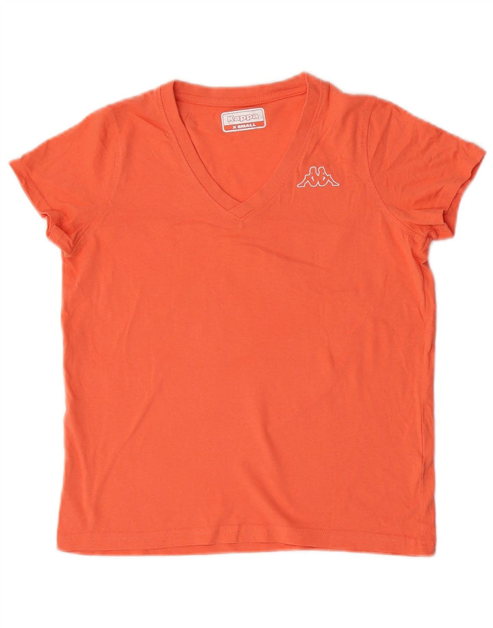 Maglietta Kappa da donna Top UK 6 XS arancione